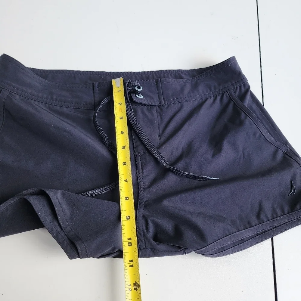Nautica Women’s Athletic Shorts Black Tie Sz S - Picture 6 of 10